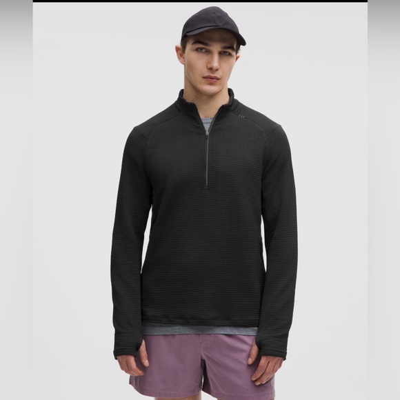 lululemon athletica Other - Lululemon Men’s “Waffle-Knit” Half Zip (M) *TRENDING*